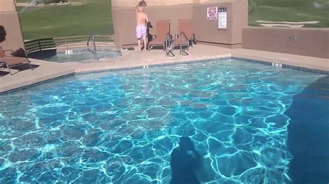 Fountain Hills, AZ inn at Eagle Mountain pool - YouTube