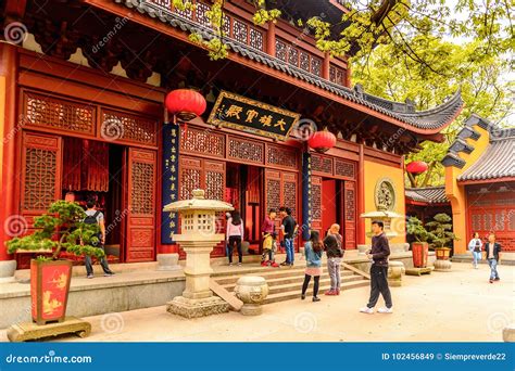 Lingyin Temple (Temple of the Soul S Retreat) Complex. Editorial Stock Image - Image of history ...