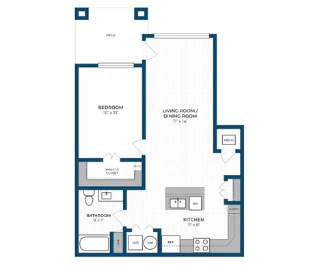 1A | 1 Bed Apartment | Seasons at Mount Pleasant