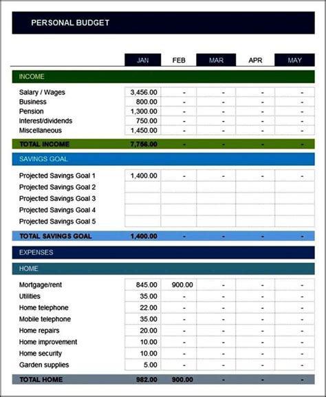 sample budget template for non profit organization — excelxo.com