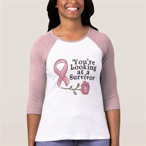 Breast Cancer Survivor T-Shirt | Zazzle.com