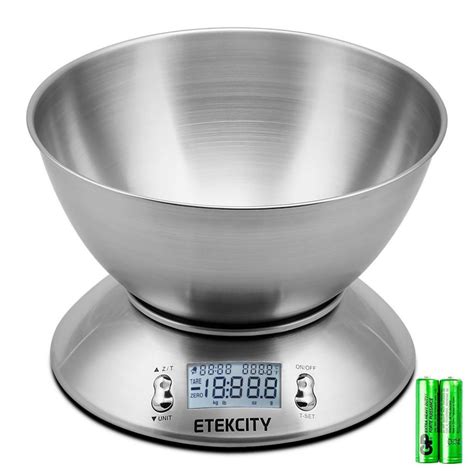 Digital Kitchen Scale with Removable Bowl • Healthy.Happy.Smart.