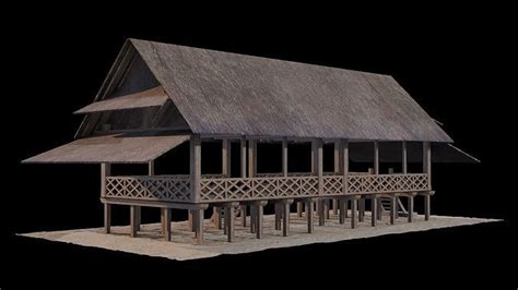 Rumah Adat Baileo - Maluku 3D model | CGTrader