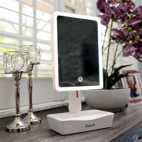 Fancii LED Lighted Large Vanity Makeup Mirror with 10X Magnifying Mirror - 642872886766 | eBay