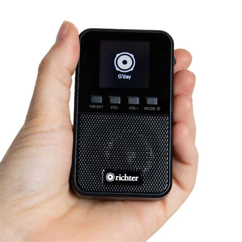 Pocket Portable Digital Radio (RR10) - Richter Audio