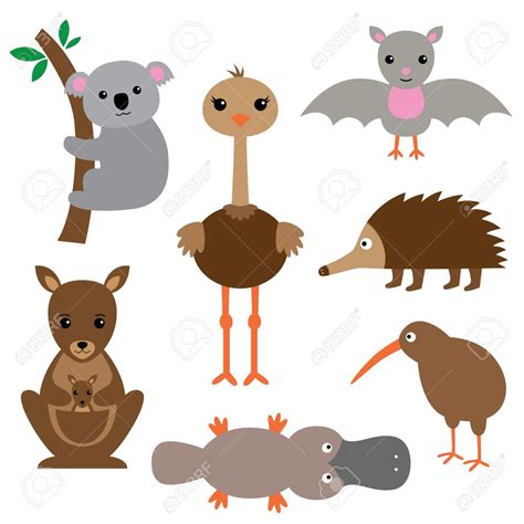 Australian animals set , #Ad, #Australian, #animals, #set | Australian animals, Australia ...