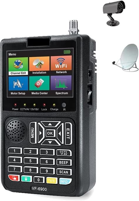 Satellite Finder Satellite Signal Meter Digital Signal Finder Satlink ...