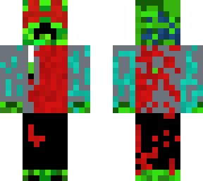 Red Creeper | Minecraft Skins