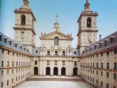 Juan de Herrera, escorial Patio, Notre Dame, Louvre, Building, Landmarks, Reyes, Travel, World ...