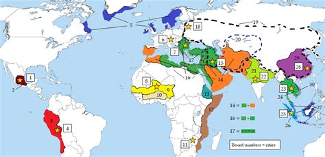 AP WORLD HISTORY: Map Quiz Diagram | Quizlet