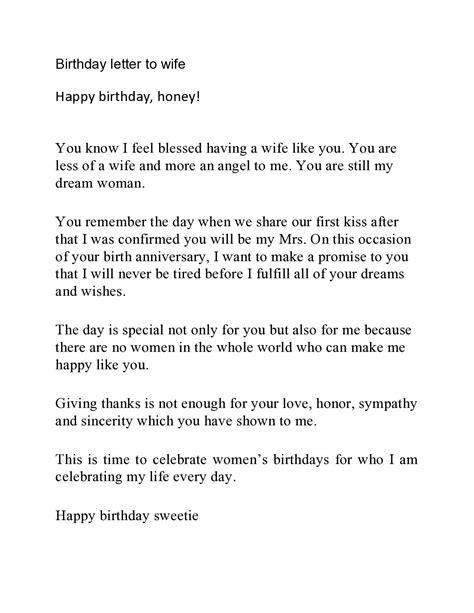 16+ Letter Of Birthday Wishes - GarwingSergio