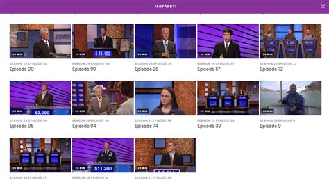 Hulu has added episodes of Jeopardy from years past in their "The Best ...