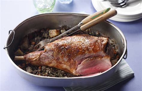 Slow-Cooked Lamb with Lentils, Garlic, & Rosemary – Lentils.org