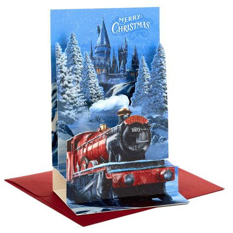 Buy Hallmark Harry Potter Boxed Christmas Cards, Hogwarts Express Paper ...