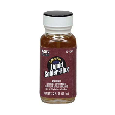 Gc Electronics Liquid Solder Flux 2 oz Bottle 841063 | Zoro