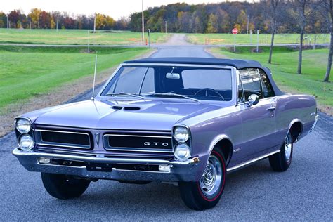 Super-Rare 1965 Pontiac GTO Convertible Deserves Its Concours-Level Restoration