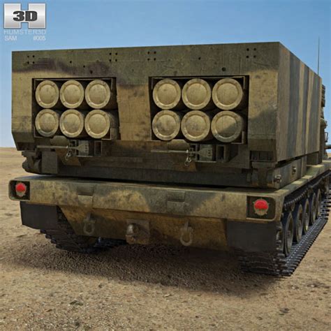 M270 MLRS 3D model - Military on Hum3D