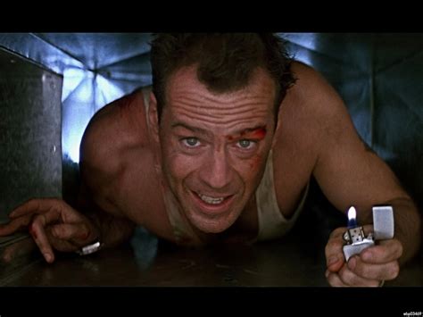 John McClane Zippo Lighter Die Hard Bruce Willis Action Movie 24"x32 ...