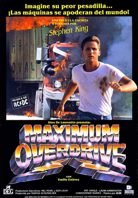 Maximum Overdrive (1986) - Poster ES - 1750*2500px