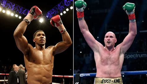 Joshua Desperate For Fury Fight And Fury Ko's Wilder - Boxing Addicts