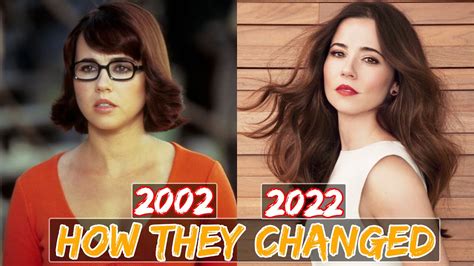 "Scooby Doo 2002" All Cast: Then and Now 2022 How They Changed? [20 ...