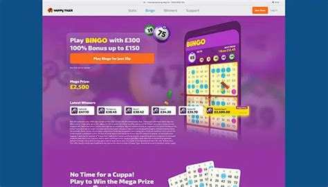 Happy Tiger Bingo Review - Bonuses, Promotions, Sign-up Offers and More ...