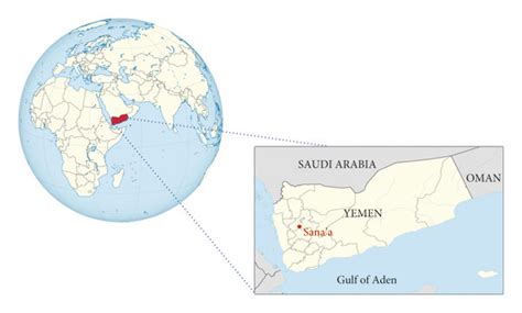 Map of Yemen showing Sana’a city. | Download Scientific Diagram