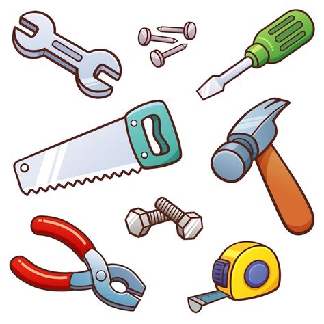 Premium Vector | Tools set