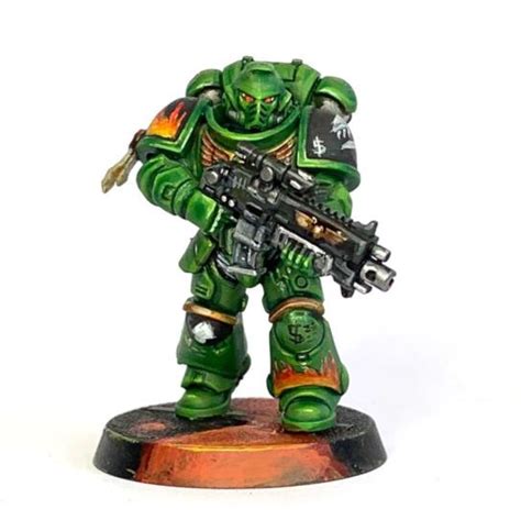 40K Miniatures Games 40K Salamander Primaris Space Marine Upgrade Sprue ...