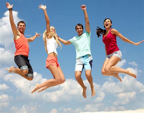 Wallpaper : sports, people, sky, jumping, summer, running, Person, Friends, fun, jump, smiles ...