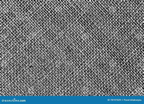 Black and White Sack Cloth Texture. Stock Image - Image of fiber ...