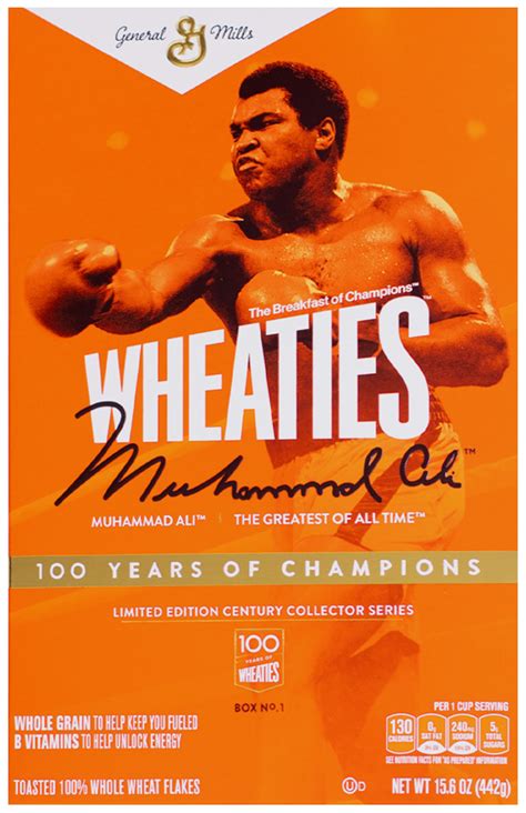 Wheaties • The Breakfast of Champions • Muhammad Ali