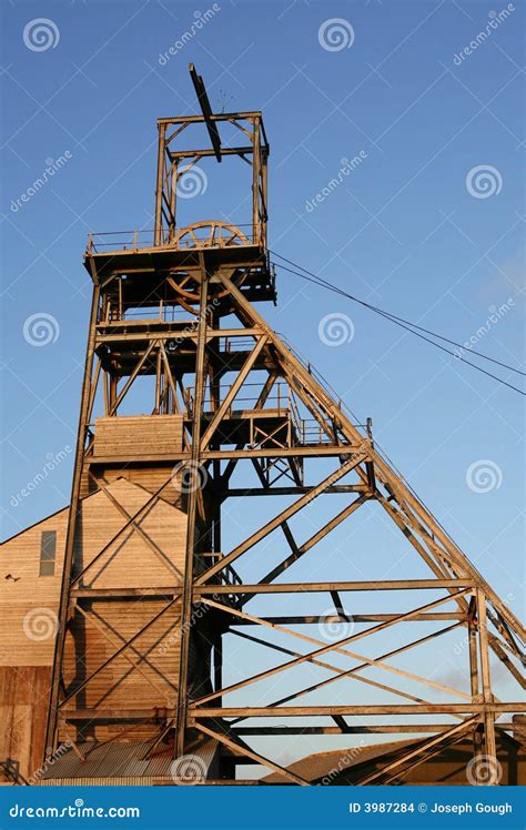 Mining Headframe Stock Images - Image: 3987284