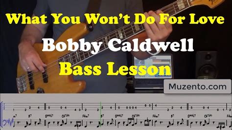 What You Won't Do For Love - Bass Lesson Chords - Chordify