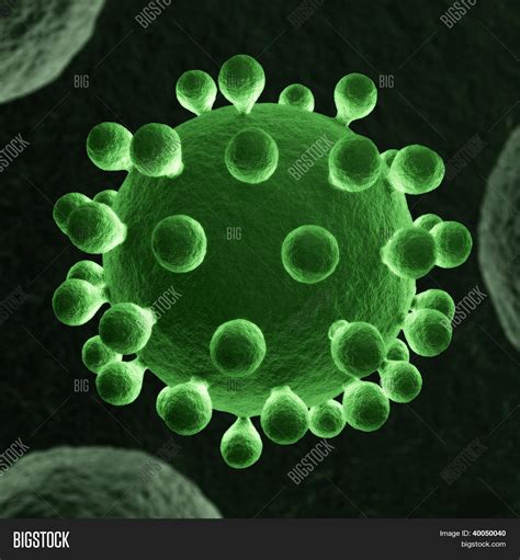 Bacteria Virus Under Microscope - Image & Photo | Bigstock