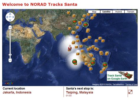 The 2010 Santa Tracker Review, From NORAD To Google Earth