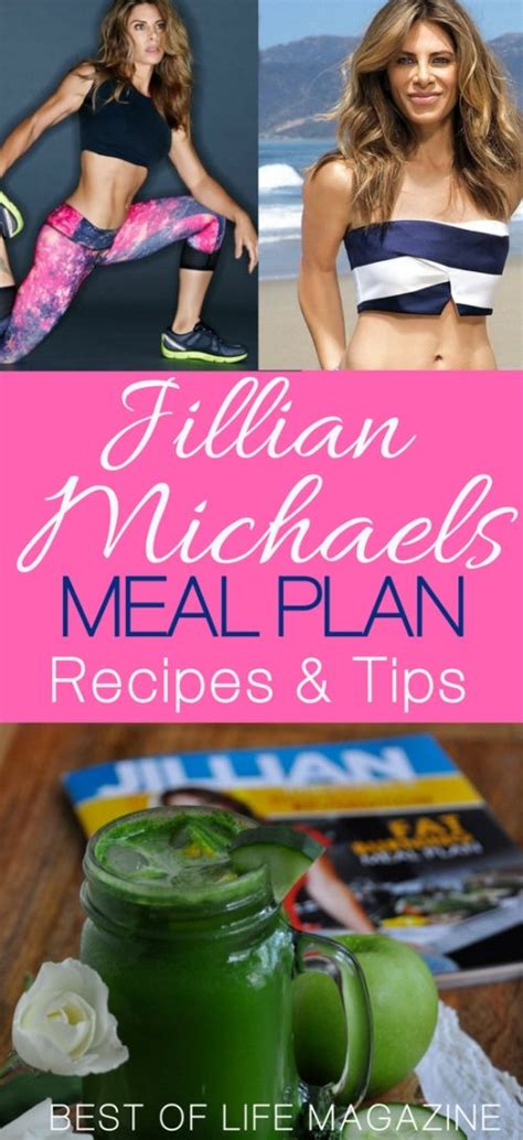 Jillian Michaels Meal Plan Recipes and Resources - The Best of Life ...