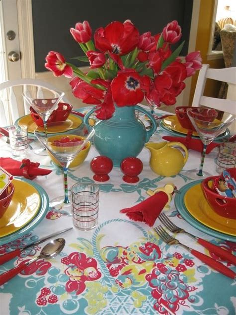 Trending: Red and Teal | Restyling Home by Kelly Yellow Kitchen Decor ...