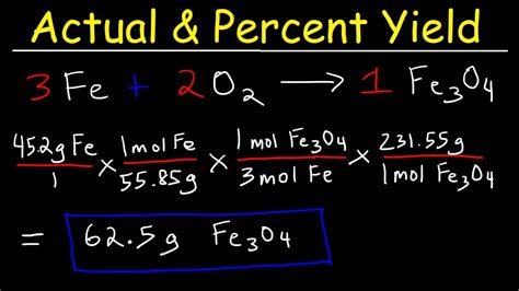 Top Notch Percent Yield Of A Reaction Calculator Chemical Equilibrium Calculations