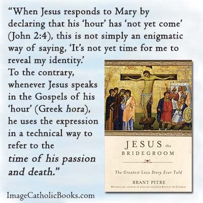 An Interview with Dr. Brant Pitre and an Excerpt from Jesus the Bridegroom, - Snoring Scholar