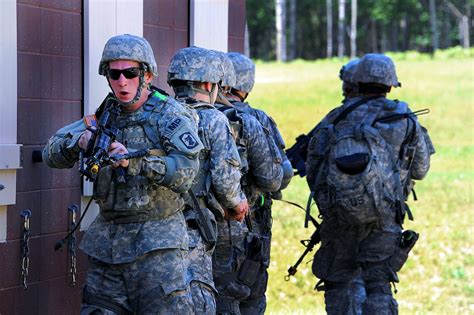 Soldiers participate in urban operations training during Northern ...