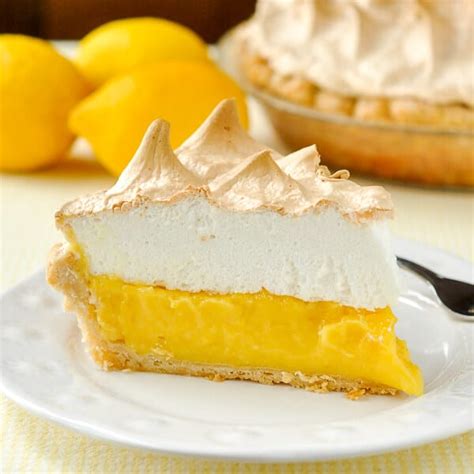 HOMEMADE LEMON MERINGUE PIE – OLD FASHIONED & SCRATCH MADE! - FOOD AND ...