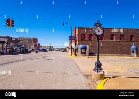 The beautiful city center of Stroud - a small town in Oklahoma - STROUD ...