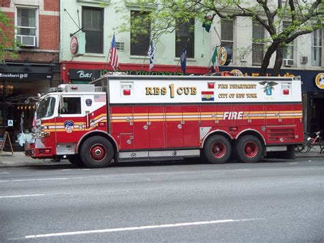 FDNY - Rescue 1 - 5-2-11 | Fire trucks, Fdny, Fire rescue