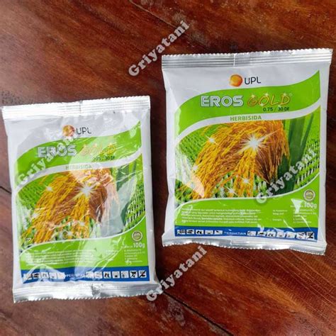 Jual Herbisida Selektif Padi Eros Gold 0.75 30 Df 100 Gram Di Seller ...