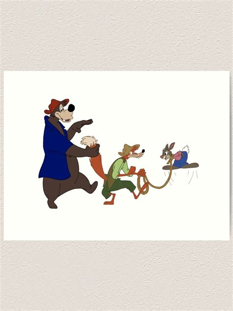 "Splash Mountain (Brer Rabbit, Brer Fox, and Brer Bear)" Art Print by ...