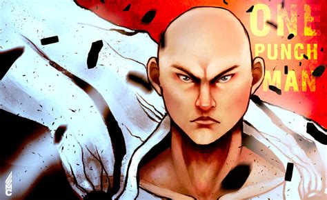 Saitama One Punch Man Fan art by MCilustracion on DeviantArt