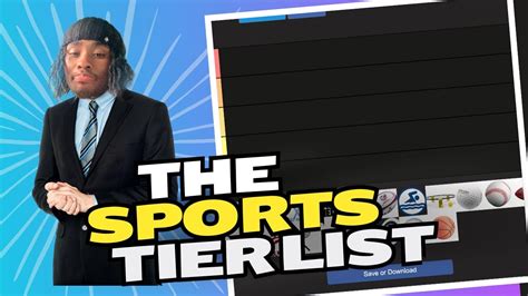 THE SPORTS TIER LIST - YouTube