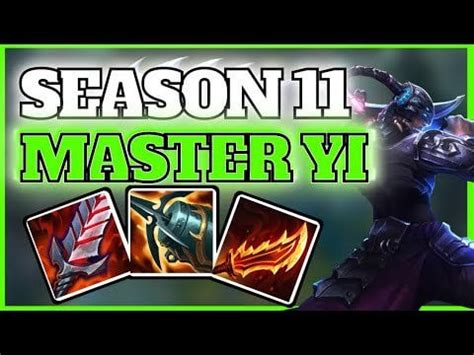 How to Play Master Yi Jungle & CARRY + Best Master Yi Build/Runes ...