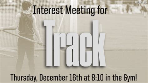 Interest Meeting for Track | Richmond Hill Middle School